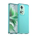 Per la custodia in TPU per OPPO Reno11 Global Candy Series (blu trasparente)