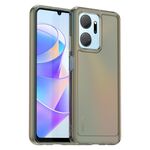 Per Honor X7a Custodia per telefono TPU serie Candy (grigio trasparente)