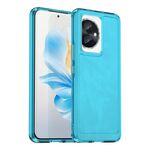Per la custodia in TPU per Honor 100 Candy Series (blu trasparente)