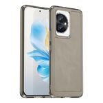 Per la custodia in TPU per Honor 100 Candy Series (grigio trasparente)