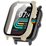 Per P66 / P66D / P66ED Orologio da 1,85 pollici PC + Custodia protettiva per orologio integrata con pellicola temperata (bianco avorio)