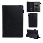 Custodia per tablet in pelle intelligente serie straordinaria per Amazon Kindle Fire HD10 2017/2019 (nero)