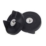Per Magic Bullet 250W frullatore spremiagrumi 2 pezzi di ricambio per ingranaggio lama base, specifiche: ruota nera