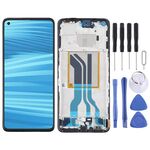 Per Realme GT2 Digitalizzatore schermo LCD AMOLED originale assemblaggio completo con cornice