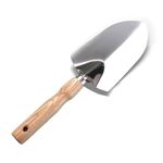 Attrezzi per spalare per piantare giardini Kit da giardinaggio con manico in legno addensato, modello: pala grande