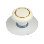 Maniglie per guardaroba senza fori Maniglia rotonda adesiva per porta in vetro per cassetti, specifiche: B
