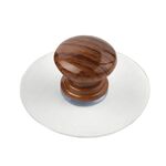 Maniglie per guardaroba senza fori Maniglia rotonda adesiva per porta in vetro per cassetti, specifiche: J