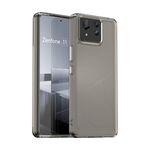 Custodia per telefono TPU per Asus Zenfone 11 Ultra Candy Series (grigio trasparente)