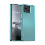 Custodia per telefono in TPU per Asus Zenfone 11 Ultra Candy Series (blu trasparente)