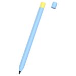 Custodia protettiva in silicone a colori a contrasto per penna stilo Xiaomi Focus Pen III (blu cielo)