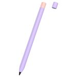 Custodia protettiva in silicone a colori a contrasto per penna stilo Xiaomi Focus Pen III (lavanda)