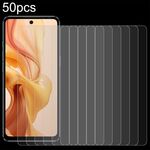 Per Ulefone Note 18 Ultra 5G 50 pezzi 0,26mm 9H 2.5D Pellicola in vetro temperato