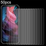 Per OUKITEL WP23 50 pezzi 0,26 mm 9H 2,5D pellicola in vetro temperato