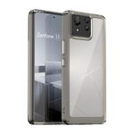 Custodia per telefono in TPU ibrido acrilico serie ultra colorata per Asus Zenfone 11 (grigio trasparente)