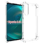 Per Sony Xperia 5 IV Custodia per cellulare in TPU antiurto e antiscivolo (trasparente)