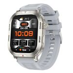 ZW66 Smartwatch fitness benessere BT5.1 da 2,01 pollici, supporto chiamata Bluetooth/sonno/ossigeno nel sangue/frequenza cardiaca/monitoraggio della pressione sanguigna (argento)