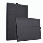 Custodia protettiva per tablet PC con texture in tessuto per Microsoft Surface Pro 10 (nera)