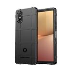 Custodia per telefono in TPU antiurto a copertura totale per Sony Xperia 10 VI (nera)
