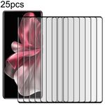 Per vivo V30e 25 pezzi Pellicola in vetro temperato a schermo intero con bordo curvo 3D