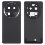 Per OPPO Find X6 Pro Cover posteriore batteria originale con copriobiettivo fotocamera (nero)