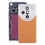 Per OPPO Find X7 Ultra Cover posteriore batteria originale con copriobiettivo fotocamera (marrone)