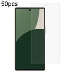Per Sharp Aquos R9 Pellicola in vetro temperato 50 pezzi 0,26 mm 9H 2,5D