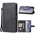 Custodia in pelle per iPhone 16 Pro (nera)