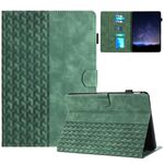 Custodia Smart Tablet in pelle goffrata per Amazon Kindle Paperwhite 5 2021 (verde)