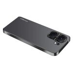 Per vivo iQOO Neo9 AG Custodia per telefono in acrilico galvanico satinato (nero)