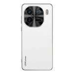 Per vivo iQOO 12 Pro AG Custodia per telefono in acrilico galvanico satinato (bianco argento)
