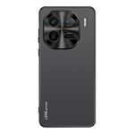 Per vivo iQOO 12 AG Custodia per telefono in acrilico galvanico satinato (nero)