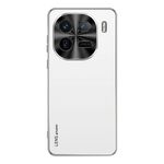 Per vivo iQOO 12 AG Custodia per telefono in acrilico galvanico satinato (bianco argento)