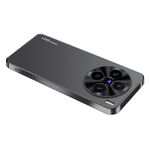 Per vivo X100 Pro AG Custodia per telefono in acrilico galvanico satinato (nero)