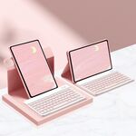 Per Xiaomi Pad 6 Max 14 pollici 2023 Custodia in pelle per tablet intelligente con rotazione a 360 gradi (rosa)