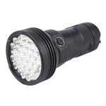 Torcia ricaricabile ad alta luminosità W5202-1 31 LED 5500LM (nera)