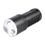 Torcia con zoom telescopico ad alta potenza S2302 30W 1600LM (nera)