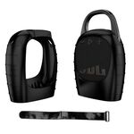 Custodia protettiva antiurto in silicone per altoparlante Bluetooth JBL CLIP 5 (nera)