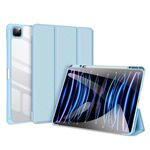 Custodia per tablet in pelle antiscivolo per iPad Pro 13 2024 DUX DUCIS TOBY con funzione di sospensione/sveglia (blu)