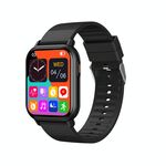 ZW32 Smart Watch con schermo a colori da 1,85 pollici, supporto per il monitoraggio della frequenza cardiaca/monitoraggio della pressione sanguigna (nero)