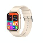 ZW32 Smart Watch con schermo a colori da 1,85 pollici, supporto per il monitoraggio della frequenza cardiaca/monitoraggio della pressione sanguigna (oro)