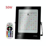 Luce di inondazione LED cambiante RGB colorata da 50 W con telecomando