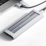 ORICO AXM2S-G2 Custodia SSD M.2 NVMe da 10 Gbps con cavo dati 2 in 1 Type-C + USB-A