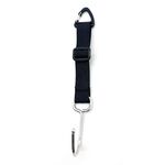 A62 Ganci portaoggetti per passeggino per auto Ganci posteriori per sedile multifunzionale per auto (nero)