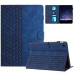 Custodia Smart Tablet in pelle goffrata per Samsung Galaxy Tab A9+ Building Blocks (blu)