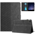 Custodia Smart Tablet in pelle goffrata per Samsung Galaxy Tab A9+ Building Blocks (nera)