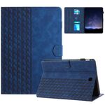 Per Samsung Galaxy Tab A 8.0 T350 Custodia Smart Tablet in pelle goffrata con blocchi da costruzione (blu)