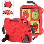 Per iPad Air 11 2024 Ice Baby EVA Custodia rigida antiurto per tablet PC (rosso + nero)