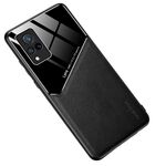 Per vivo V21 5G Custodia per telefono in vetro organico in pelle all-inclusive (nera)