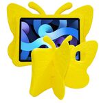 Custodia per tablet antiurto EVA per bambini con staffa a farfalla per iPad Air 11 2024 (giallo)