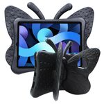 Custodia per tablet antiurto EVA per bambini con staffa a farfalla per iPad Pro 11 2024 (nero)